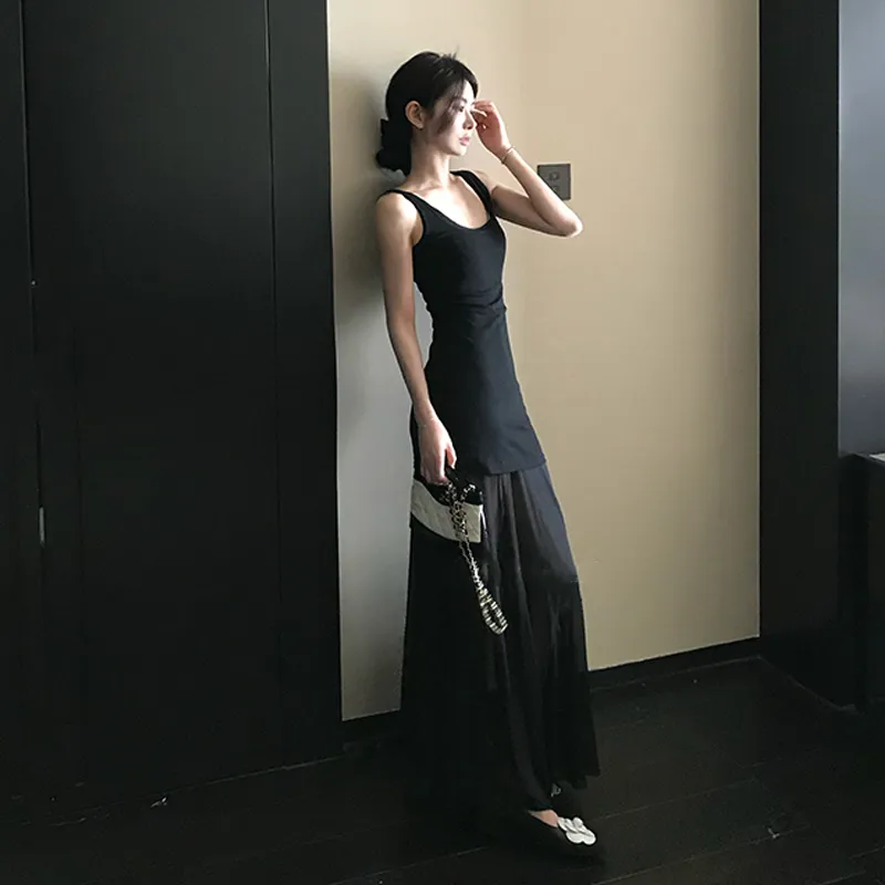 Dippanis Two Piece Skirt Sets Women's-9