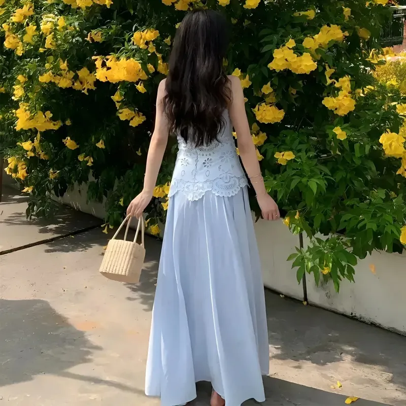 Dippanis Sleeveless Dress Women's-9