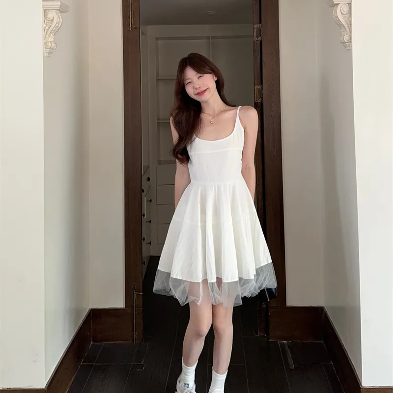 Dippanis Slip Dresses Women's-4