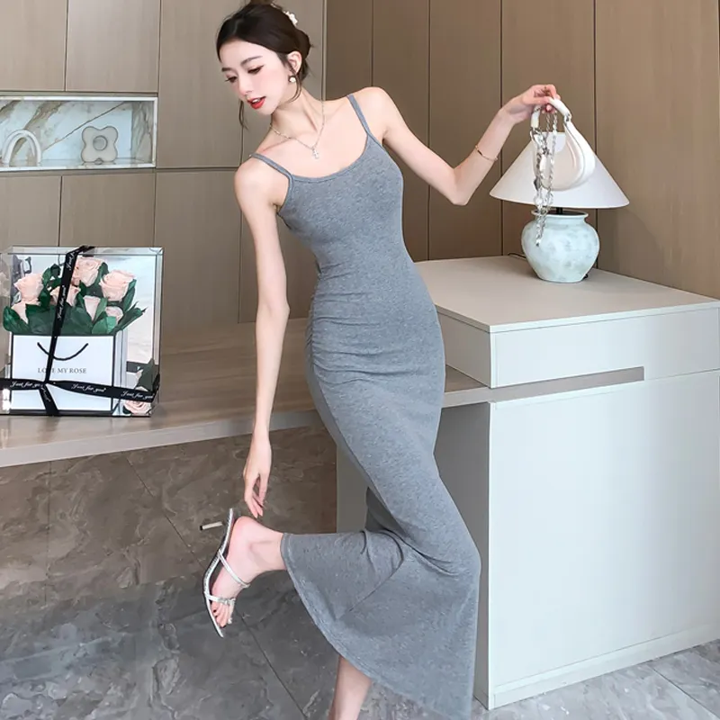 Dippanis Slip Dresses Women's-3