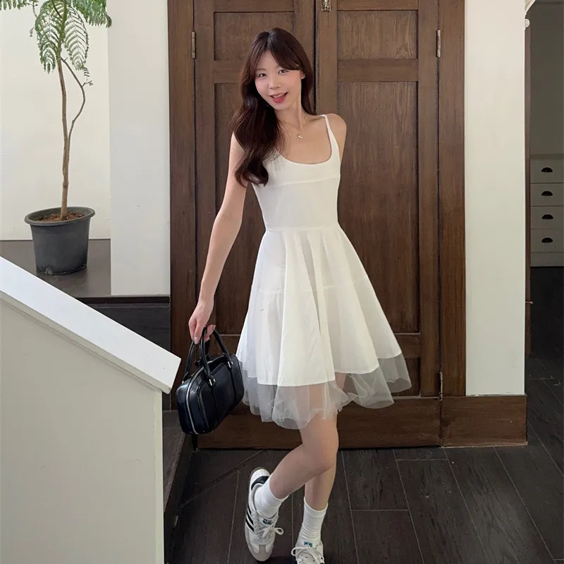 Dippanis Slip Dresses Women's-3