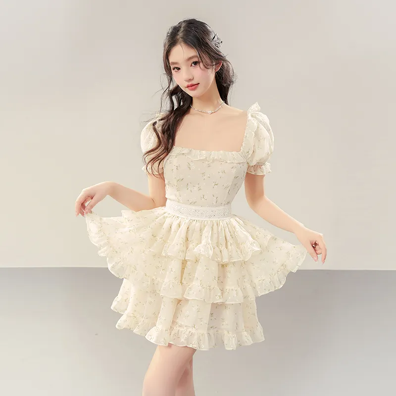 Dippanis Short Sleeved Dress Women's-3