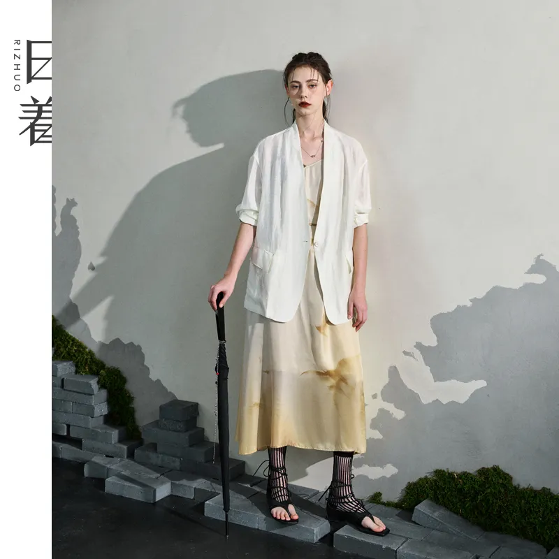Rizhuo Slip Dresses Women's Yuwu Jin-1