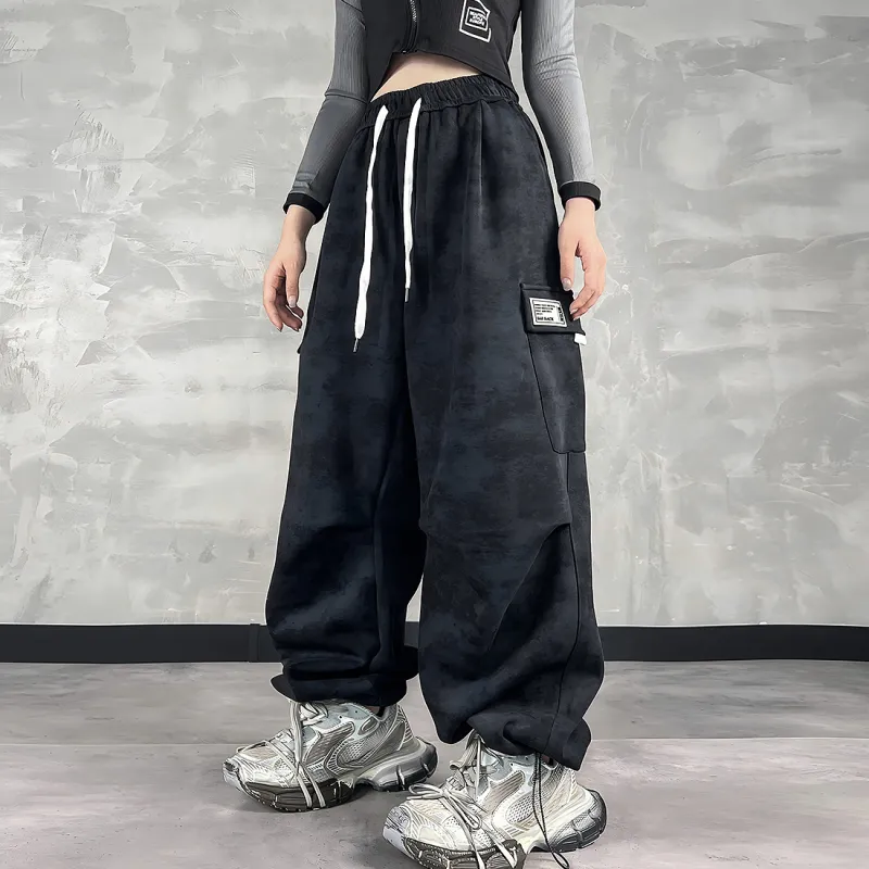 FAR BACK Casual Pants Unisex-4