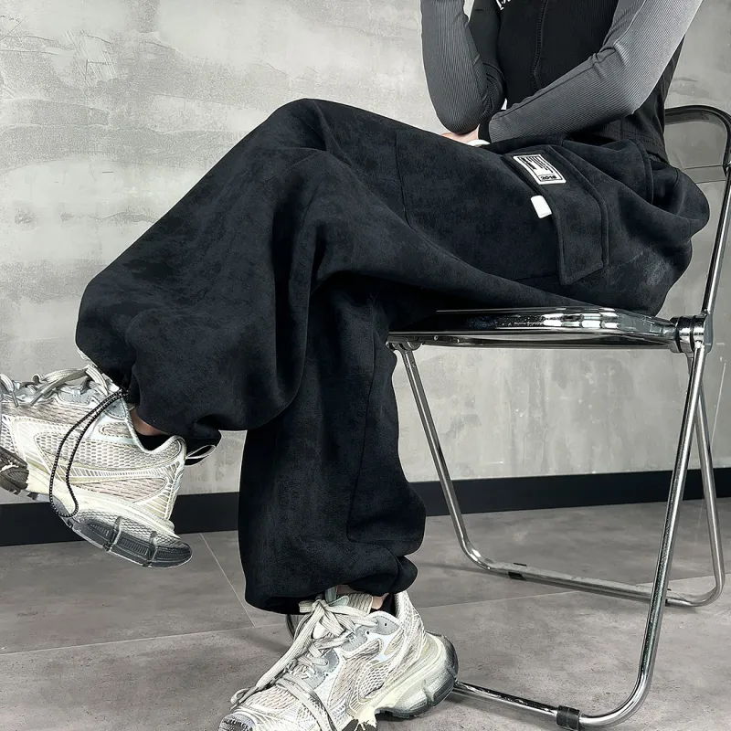 FAR BACK Casual Pants Unisex-2
