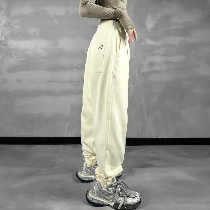 FAR BACK Knitted Sports Pants Unisex-19