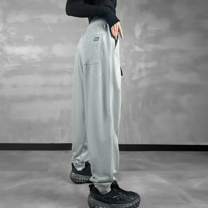 FAR BACK Knitted Sports Pants Unisex-14