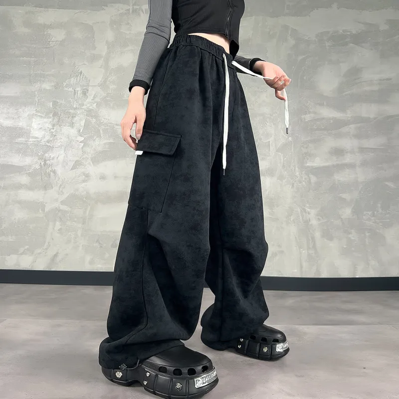 FAR BACK Casual Pants Unisex-3