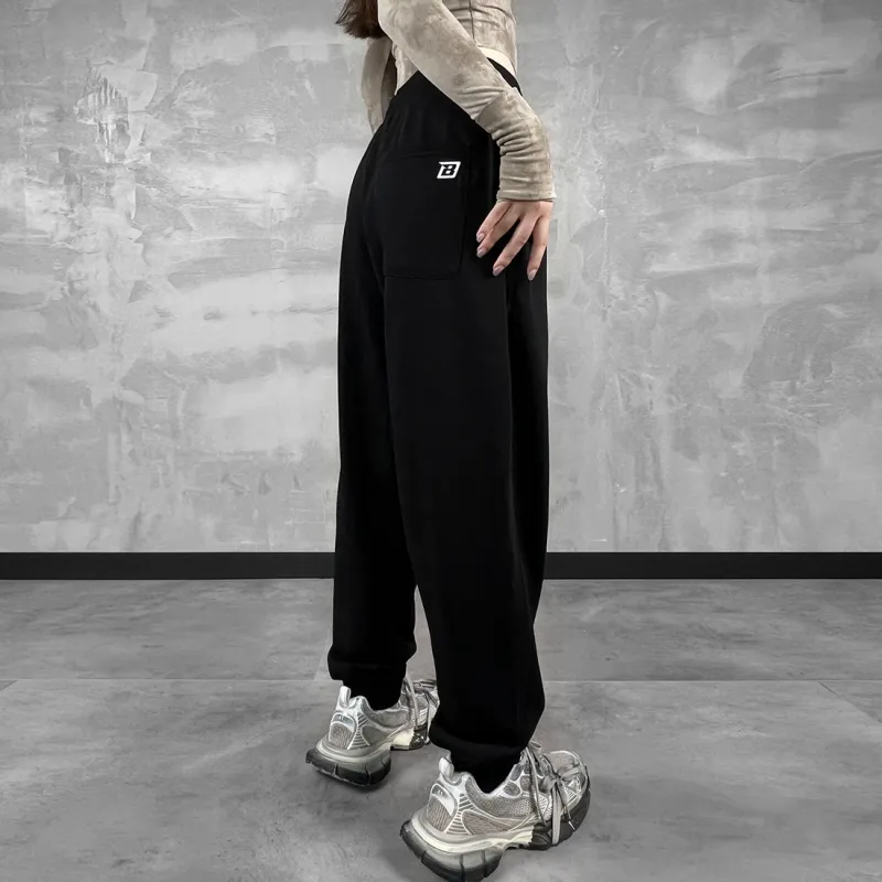 FAR BACK Knitted Sports Pants Unisex-9