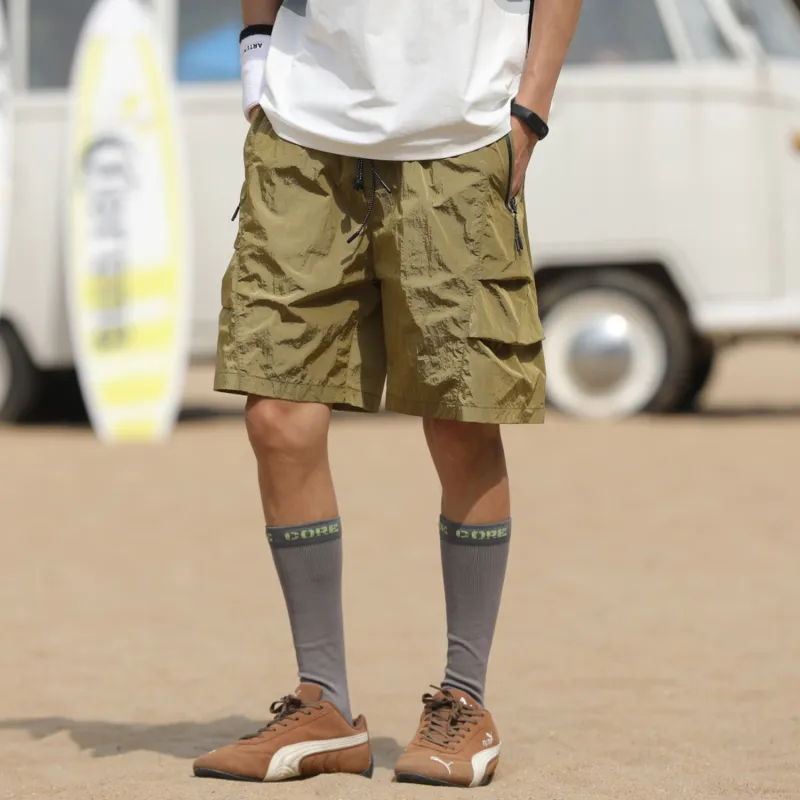 FAR BACK Casual Shorts Unisex-9