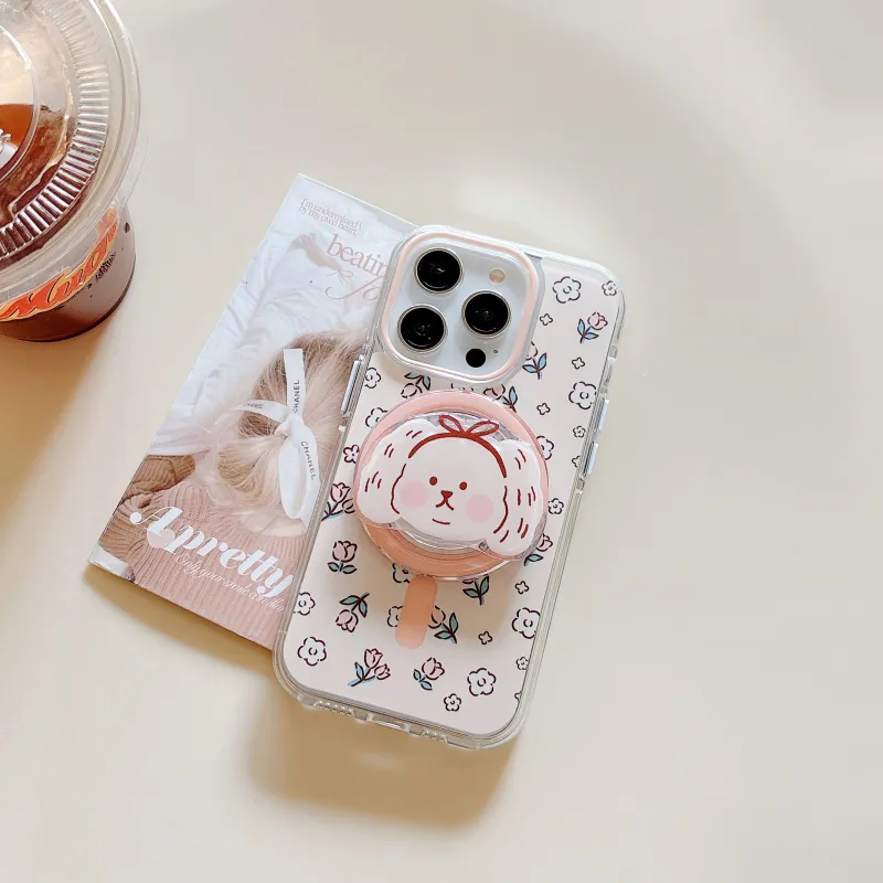 MAYGI TPU Material Cartoon Compatible With Apple IPhone 16/Pro/Pro Max/15/14/13-3