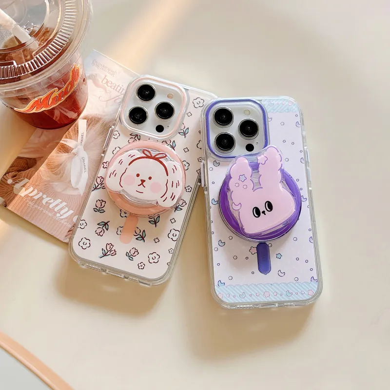 MAYGI TPU Material Cartoon Compatible With Apple IPhone 16/Pro/Pro Max/15/14/13-11
