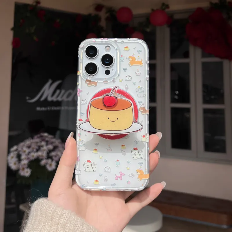 MAYGI TPU Material Cartoon Compatible With Apple IPhone 16/Pro/Pro Max/15/14/13-3
