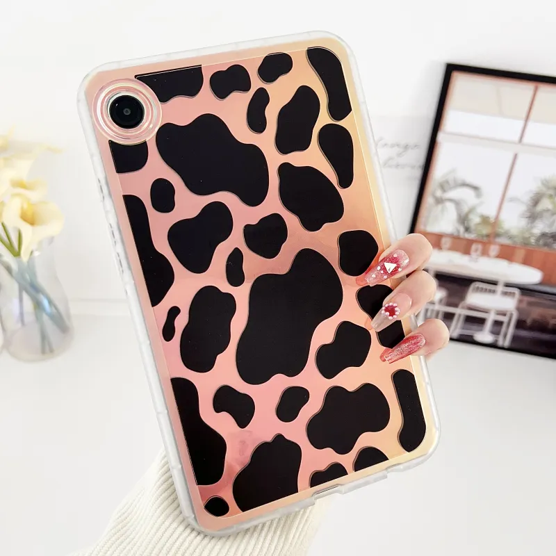 MAYGI TPU Chubby Girl Laser Painted Cartoon Compatibility Samsung Galaxy Tab A9 Flat Protective Case-3