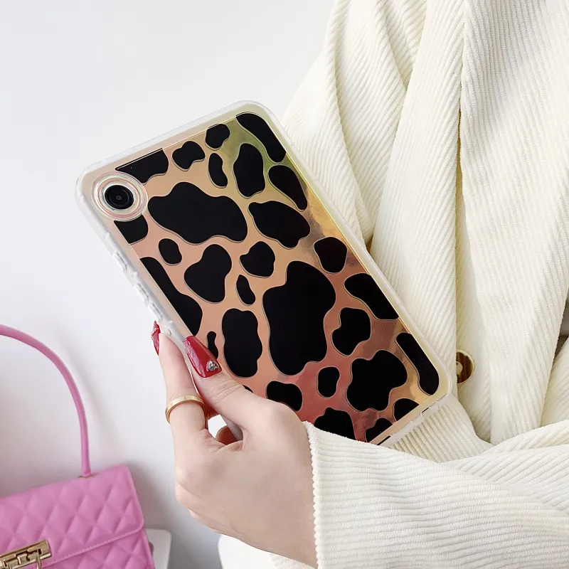 MAYGI TPU Chubby Girl Laser Painted Cartoon Compatibility Samsung Galaxy Tab A9 Flat Protective Case-1