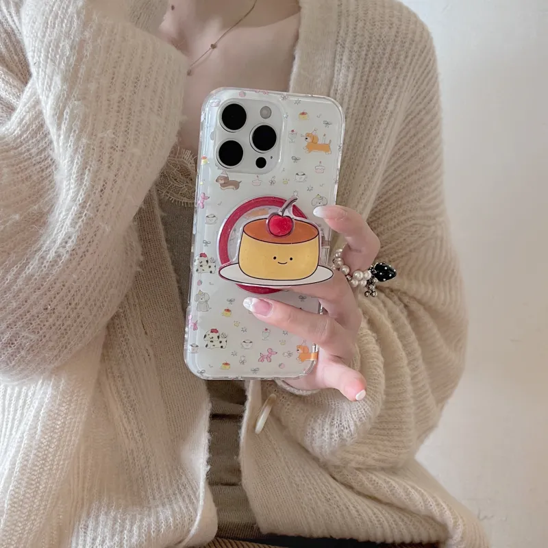 MAYGI TPU Material Cartoon Compatible With Apple IPhone 16/Pro/Pro Max/15/14/13-2