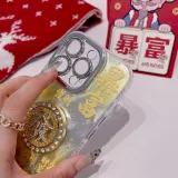 Glitter Rhinestone-Embellished[Wealth and Prosperity]Fortune Spin Wheel