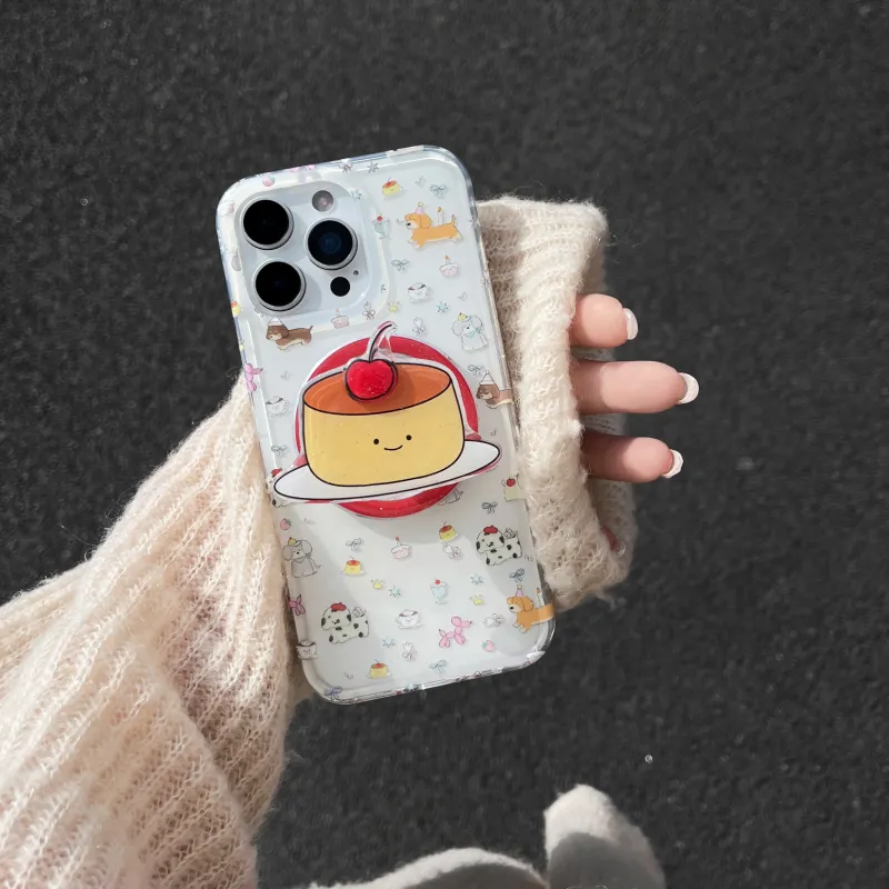 MAYGI TPU Material Cartoon Compatible With Apple IPhone 16/Pro/Pro Max/15/14/13-4