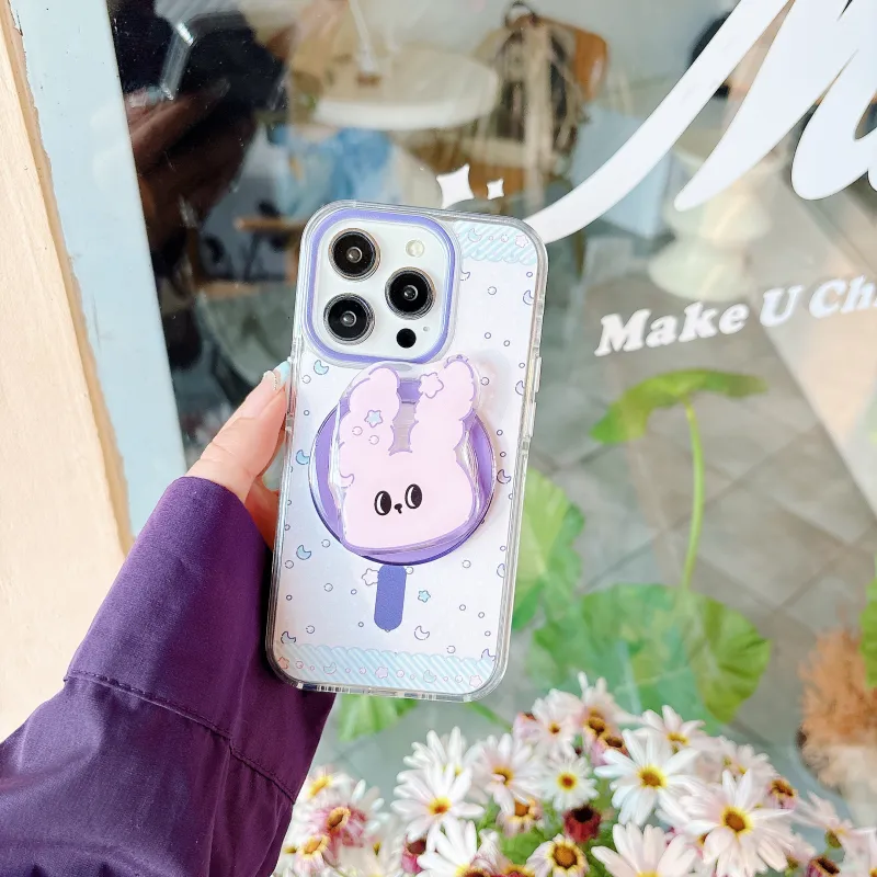 MAYGI TPU Material Cartoon Compatible With Apple IPhone 16/Pro/Pro Max/15/14/13-8