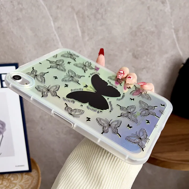 MAYGI TPU Laser Painted Cartoon Compatibility With Apple IPad Mini 6/mini 7 Tablet Protective Cases-8