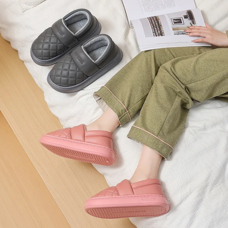 Red bean Slippers / Home Slippers-9