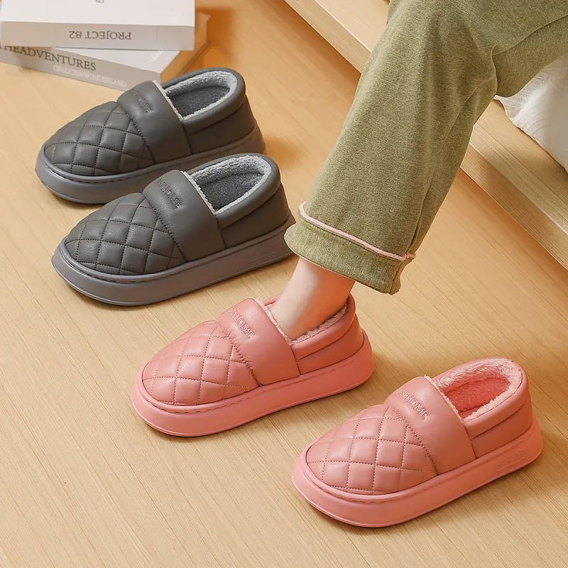 Red bean Slippers / Home Slippers-8