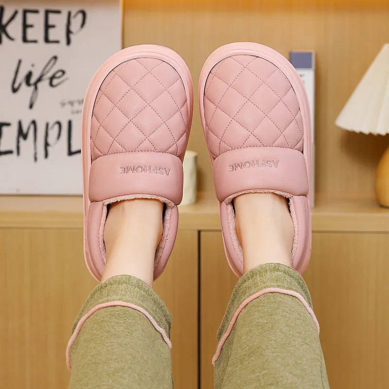 Red bean Slippers / Home Slippers-5