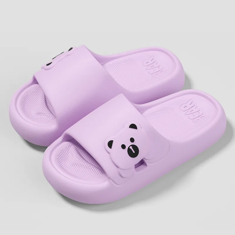 Red Bean Minimalist Style Slide Slipper, Home Slippers-14
