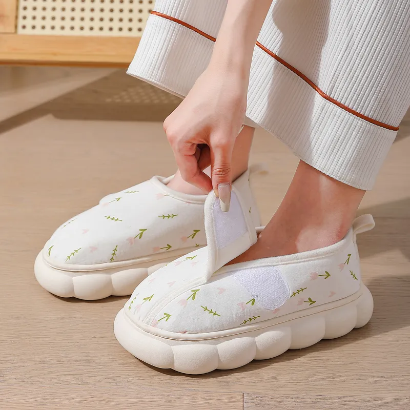 Red bean Slippers / Home Slippers-2