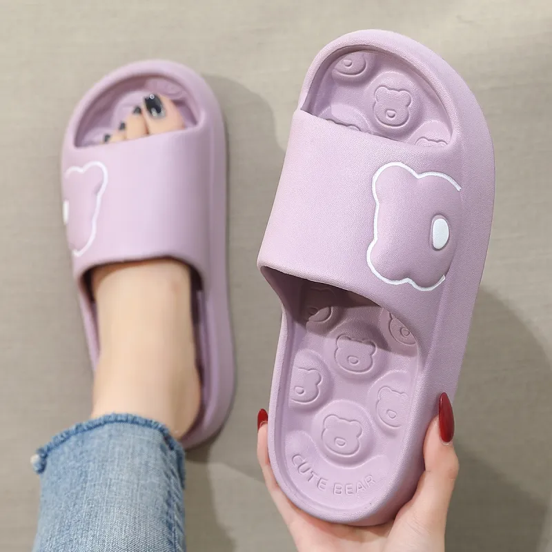 Red bean Slippers / Home Slippers-10