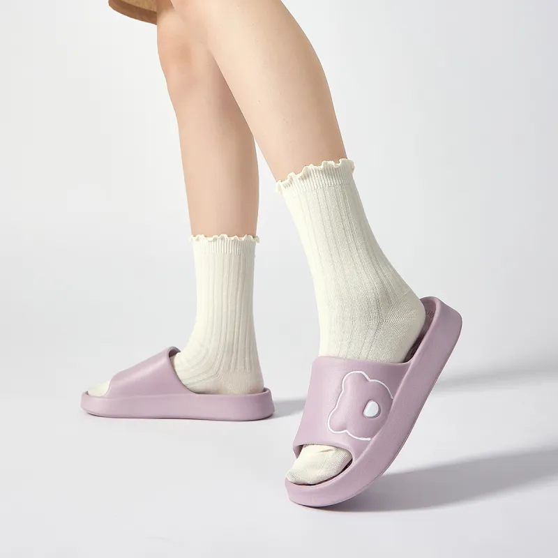 Red bean Slippers / Home Slippers-11