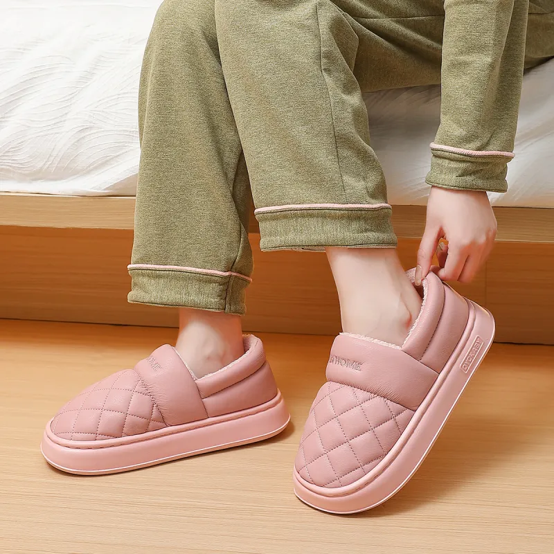 Red bean Slippers / Home Slippers-6