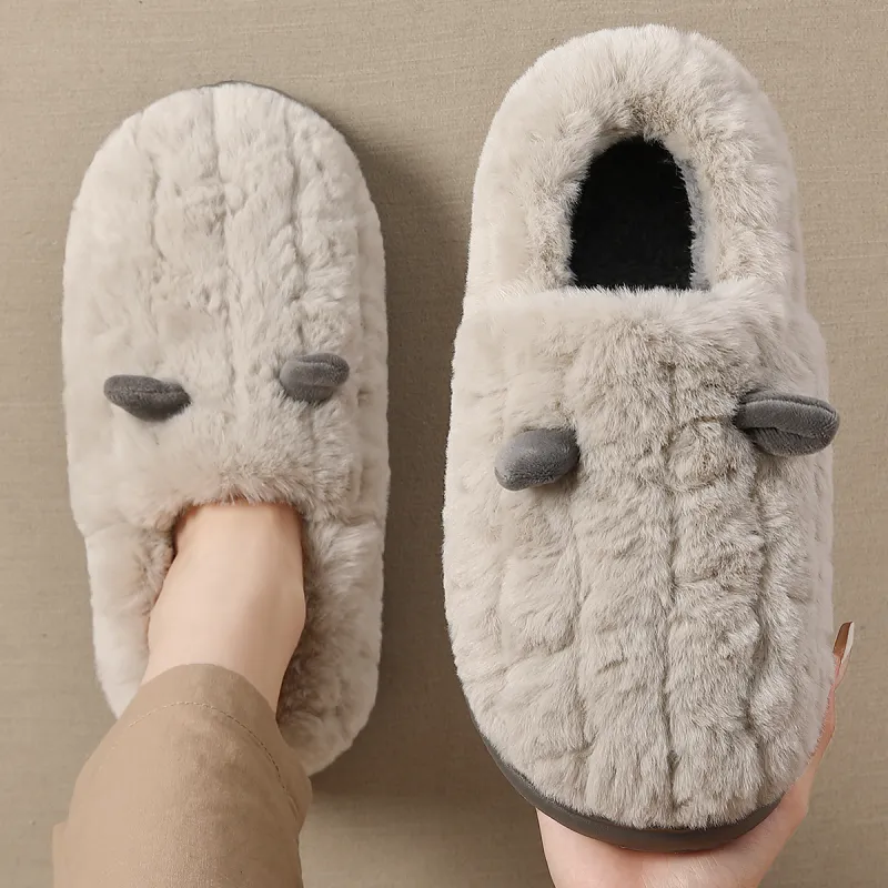 Red bean Slippers / Home Slippers-14