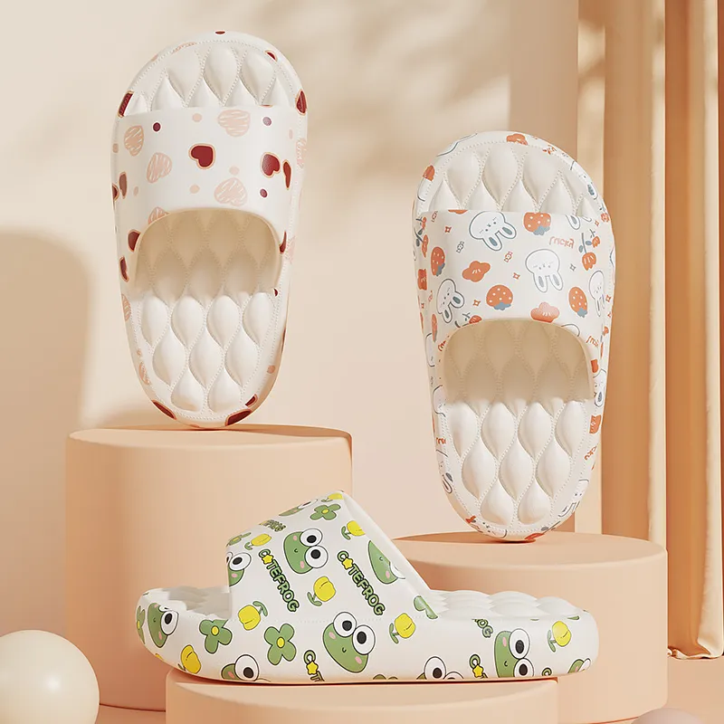 Red bean Slippers / Home Slippers-7