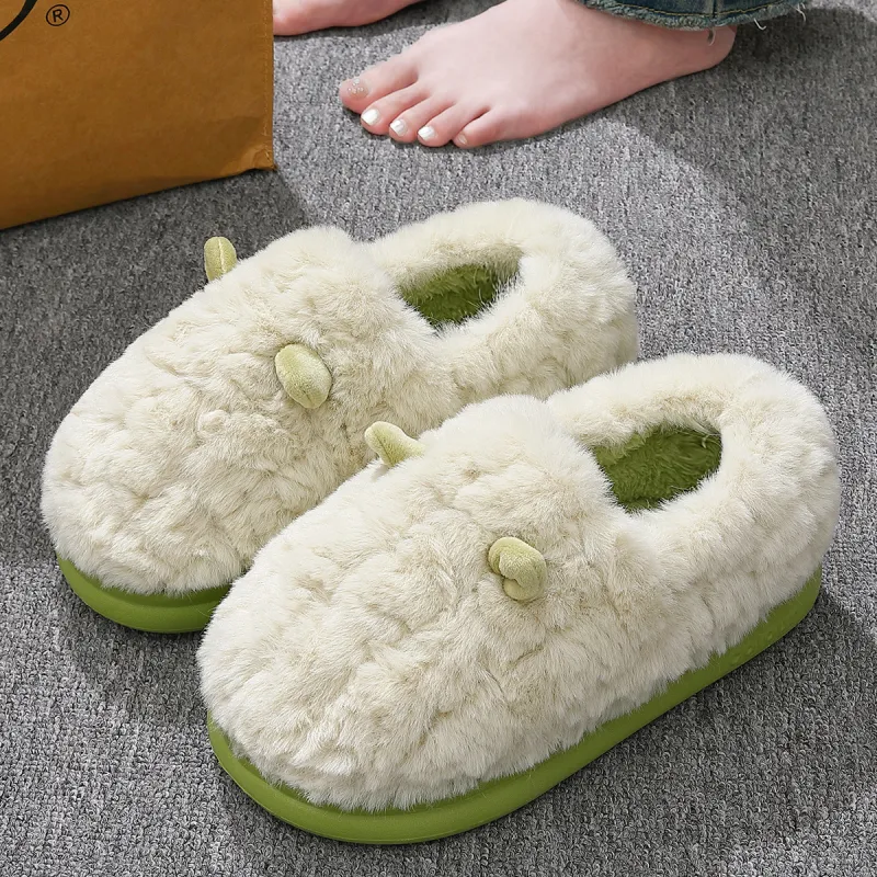 Red bean Slippers / Home Slippers-2