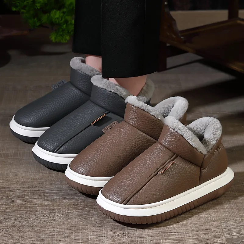 Red bean Slippers / Home Slippers-14