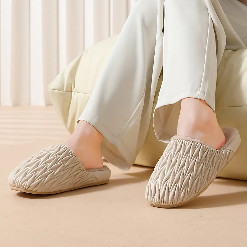 Red bean Slippers / Home Slippers-7