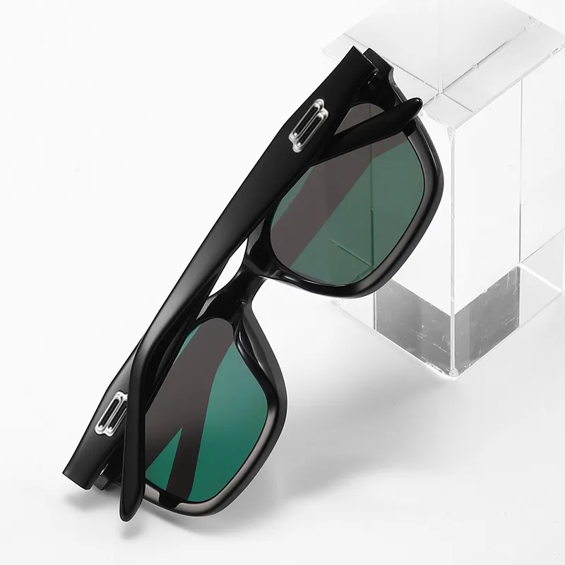 JIANGDAREN Plate Frame Square Sunglasses Unisex-6