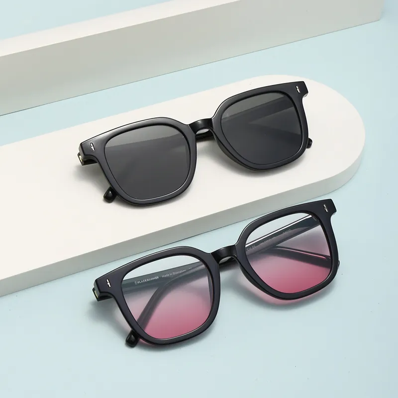JIANGDAREN Plate Frame TR90 Sunglasses Unisex-5