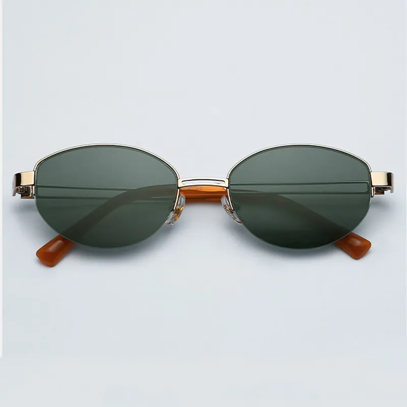 JIANGDAREN Β Titanium Cat Eye Sunglasses Unisex-8