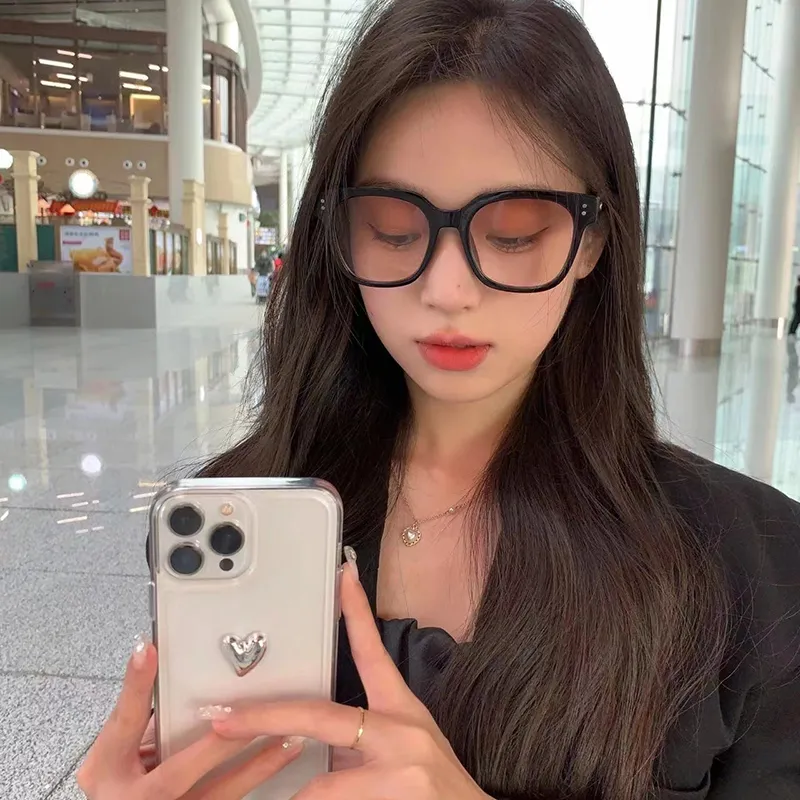 JIANGDAREN Plate Frame Square Sunglasses Unisex-5