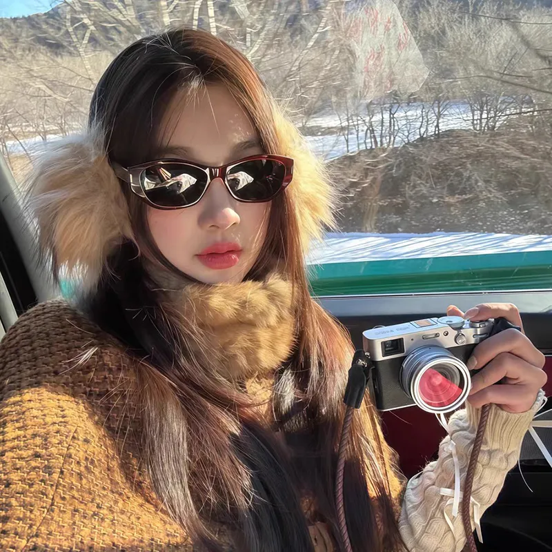 JIANGDAREN Cat Eye Sunglasses Unisex-4