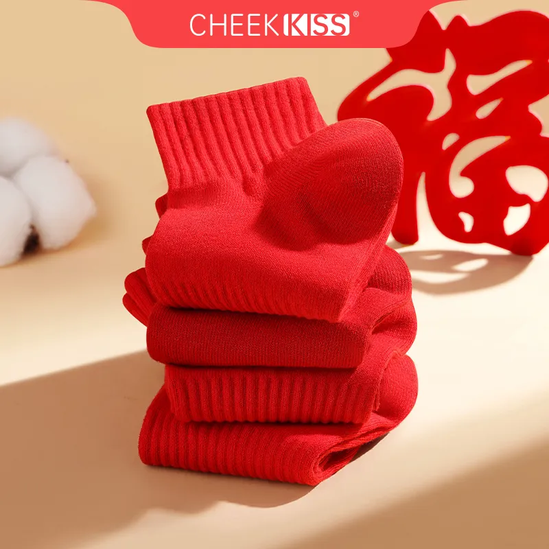 Cheekkiss Knee High Socks Men's Box 4 Pack-10