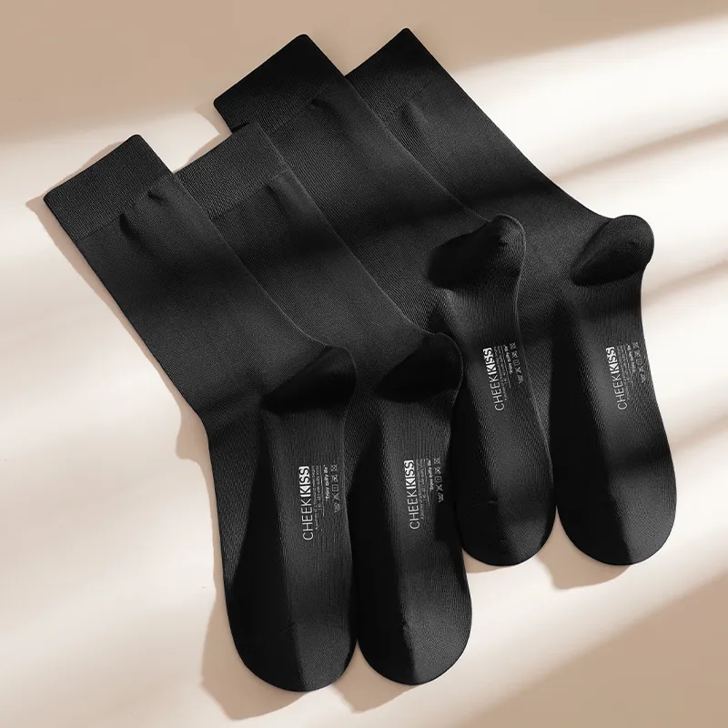 Cheekkiss Mid Calf Socks Men's Box 4 Pack-22