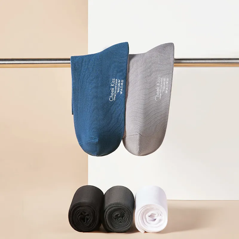 Cheekkiss Mid Calf Socks Men's Box 4 Pack-24