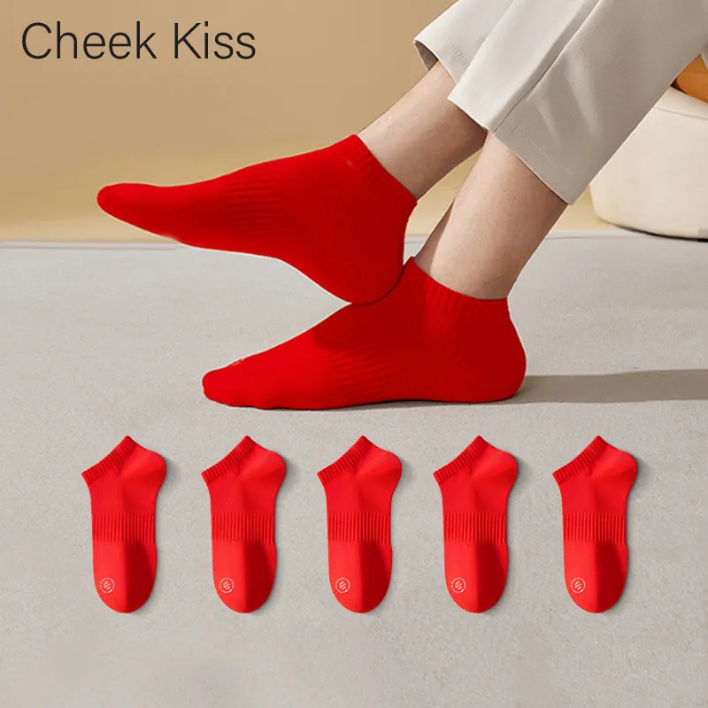 Cheekkiss Knee High Socks Men's Box 4 Pack-14