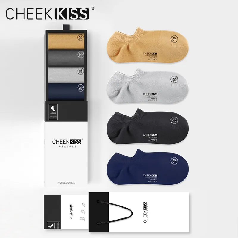 Cheekkiss No Show Socks Women's 4 Pack-1