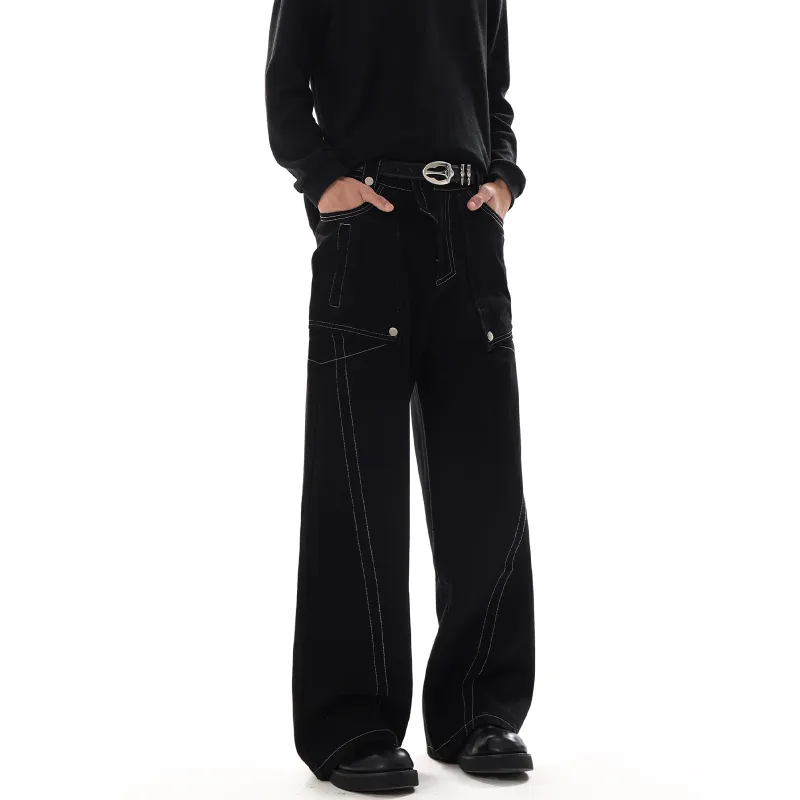 PISYPOX Jeans Unisex Black-5