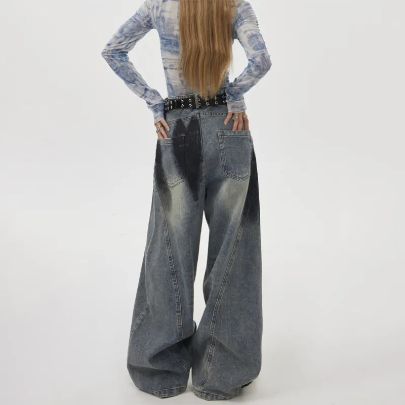 WELTER EXPERIMENT Jeans Unisex Blue-4