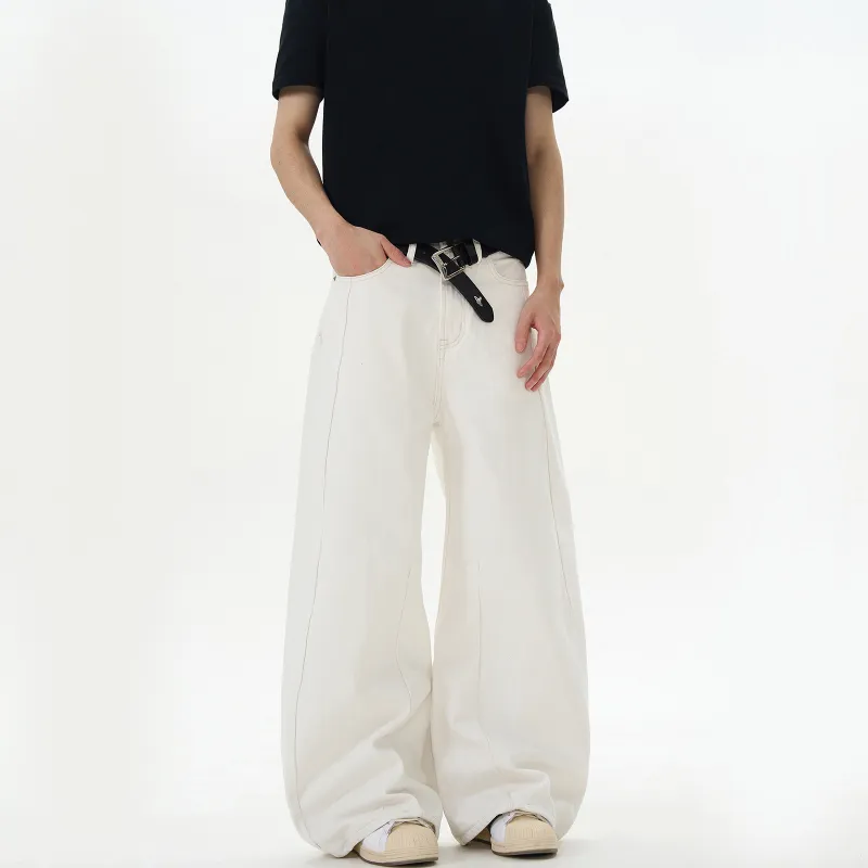 PISYPOX Jeans Unisex White-2